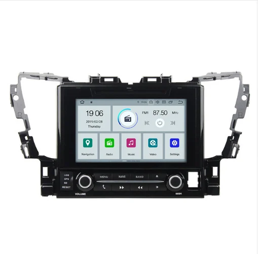 Perfect COIKA 9" Android 9.0 System Car GPS Receiver Multimedia Player For Toyota Alphard Quad Core 2+16G Stereo RDS WIFI DVR BT SWC 4G 0