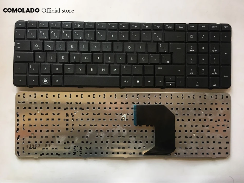 

BR Brazil keyboard for HP Pavilion G7-1000 G7-1100 G7-1200 G7 G7T R18 G7-1001 G7-1222 Laptop BR Keyboard BR LAYOUT