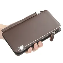 Huge Capacity Purse Long Card Holder identity passbook Clutch Wallets billetera Fashion Man Wallet Leather Concise Money Bag Huge Capacity Purse Long Card Holder identity passbook Clutch Wallets billetera Fashion Man Wallet Leather Concise Money Bag
