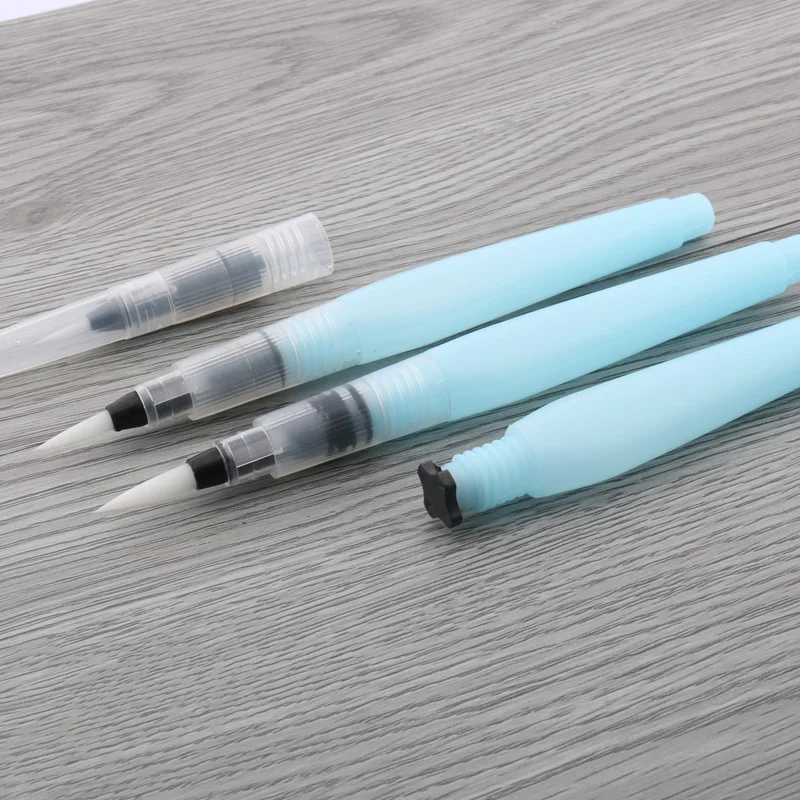 Paint Brush Water Color Brush Pencil Soft Watercolor ink Pen Beginner Painting Drawing Art Stationery Office Supplies washable watercolor pen watercolor pen 3pc
