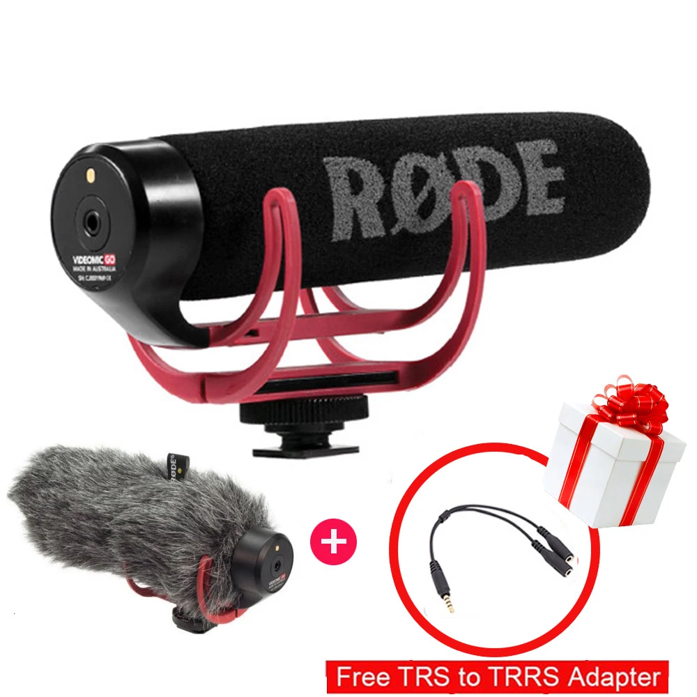 Видео Запись Mic VideoMic GO On-camera проводной конденсаторный микрофон для камеры и видеокамеры