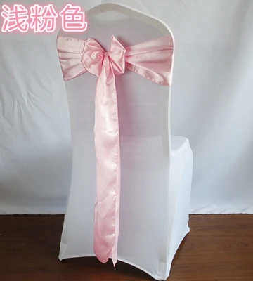 Свадебные принадлежности многоцветный стул Пояса халдейский bandeaus Председатель Обложка лук цветок DIY принадлежности стул Пояса - Цвет: B05