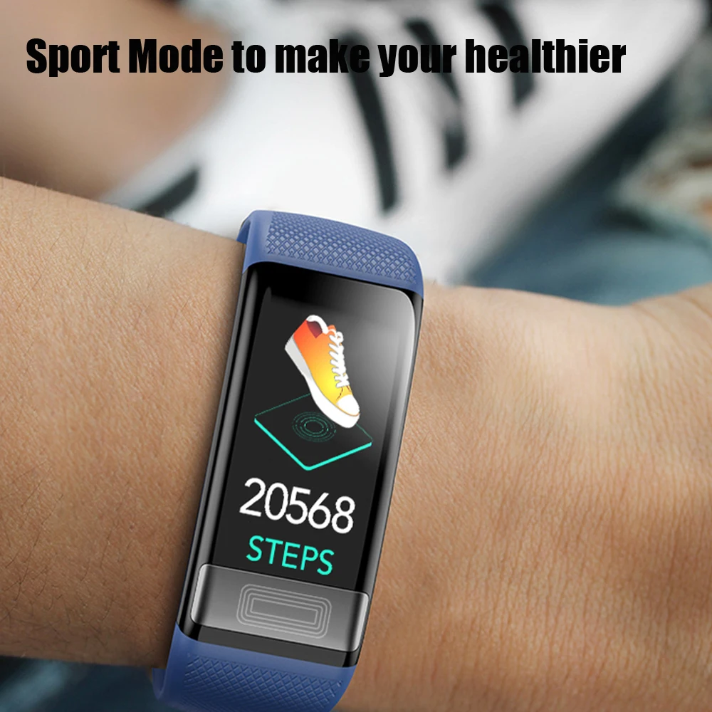 ECG + PPG Smart Bracelet Heart Rate Blood Pressure Monitor Smart Band IP67 Waterproof Activity Fitness Sport Wristbands for Men ECG + PPG Smart Bracelet Heart Rate Blood Pressure Monitor Smart Band IP67 Waterproof Activity Fitness Sport Wristbands for Men