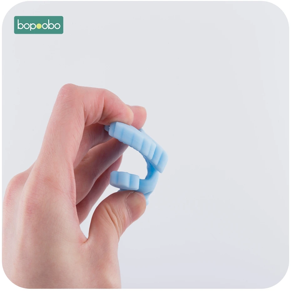 Bopobo, 1 шт., 3-12 месяцев, силиконовый Прорезыватель для пуделя, детские игрушки для укусов, прорезыватель, погремушка, для сенсорного укрепления, для тренировки зубов, экологичность