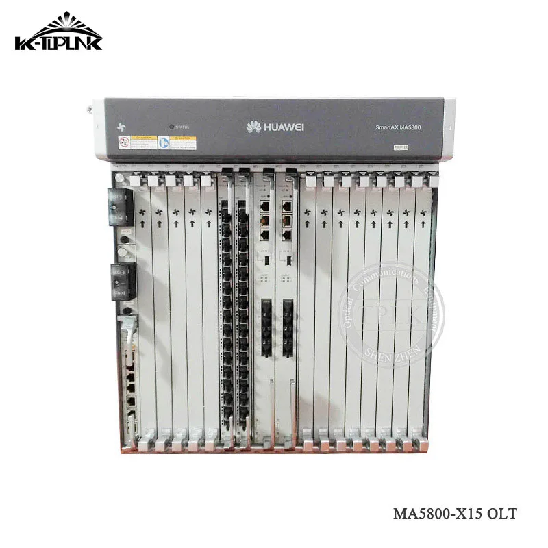 Для HUAWEI MA5800-X15 OLT 10G EPON/GPON 2* MPLA control, 4*10G, 2* PILA DC, Opitcal Line Terminal