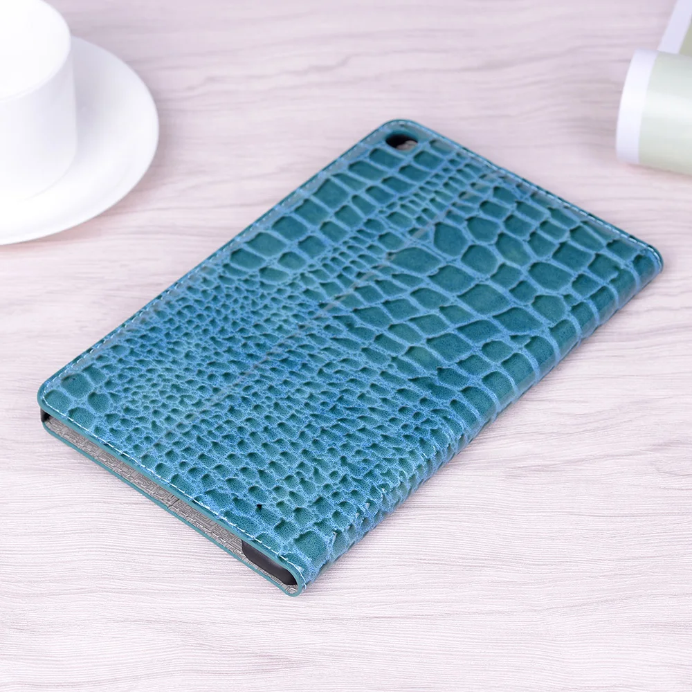 50 шт./лот крокодил колода карт + фоторамка кожаный роскошный чехол для Samsung Galaxy Tab A 8,0 P200 P205 SM-P200 SM-P205