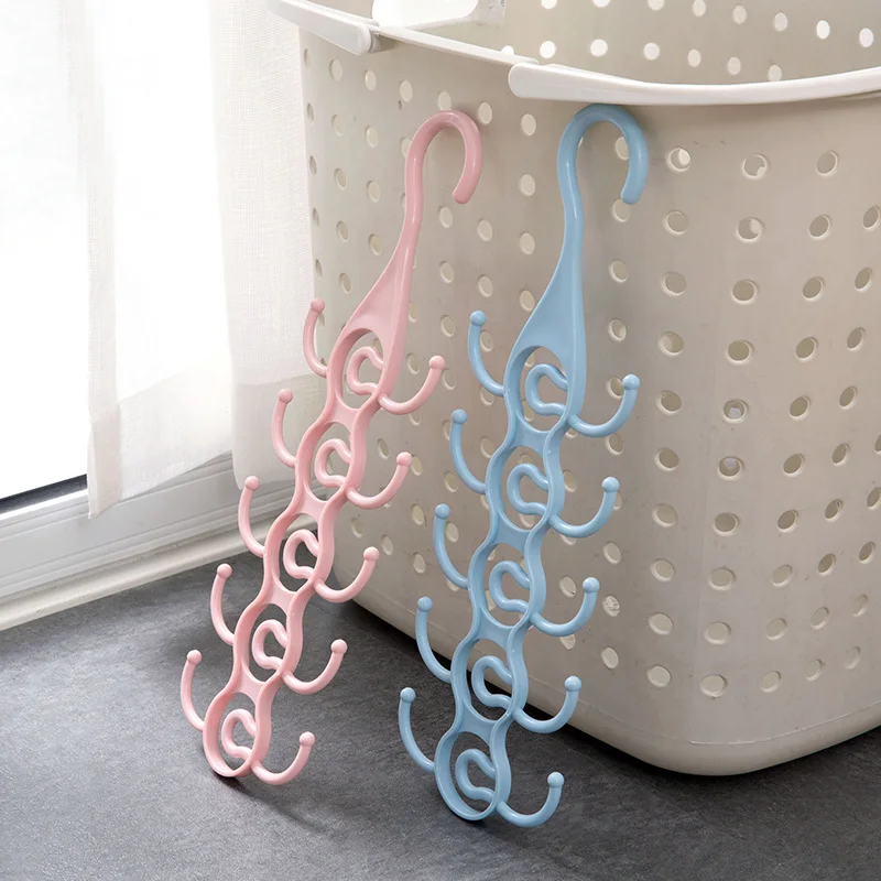 Meyjig Hanging Belt Hanger Multifunctional Tie Hook Scarf Stand Organizer Bag Storage Rack Wardrobe Hanger Belt Rack6