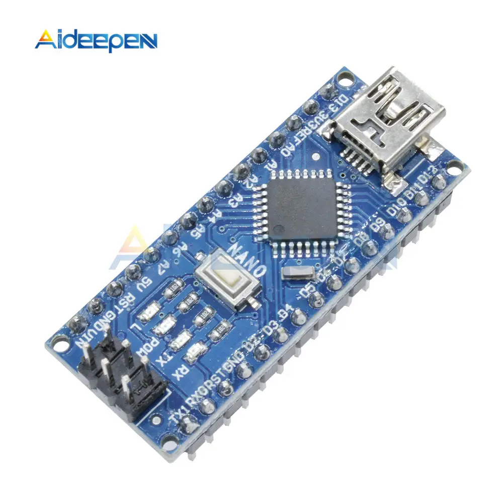 Плата контроллера CH340 Nano v3.0 ATmega328P плата совместимая с Arduino USB драйвер V3.0 ATmega328 для