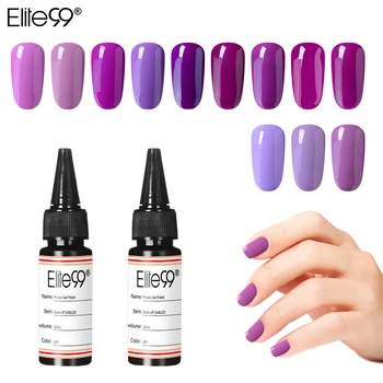 

Elite99 Purple Nail Gel Polish 30ML Colors Gel Nail Polish Pure Color LED UV Gel Varnish Nail Art Varnish Manicure Nail Gel