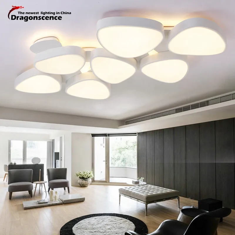 

Dragonscence Modern Large 1.3 meters LED ceiling lights for living dining room bed room with remote luxury ceiling lamp fixturs