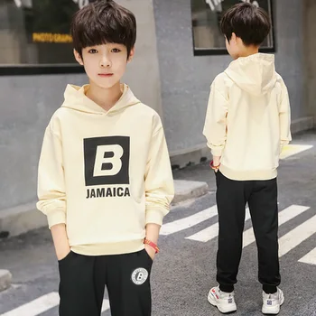 

Children's Sets boys clothes cotton boy's sets boys hooded set kids clothes vetement enfant garcon boys casual clothes sets sale