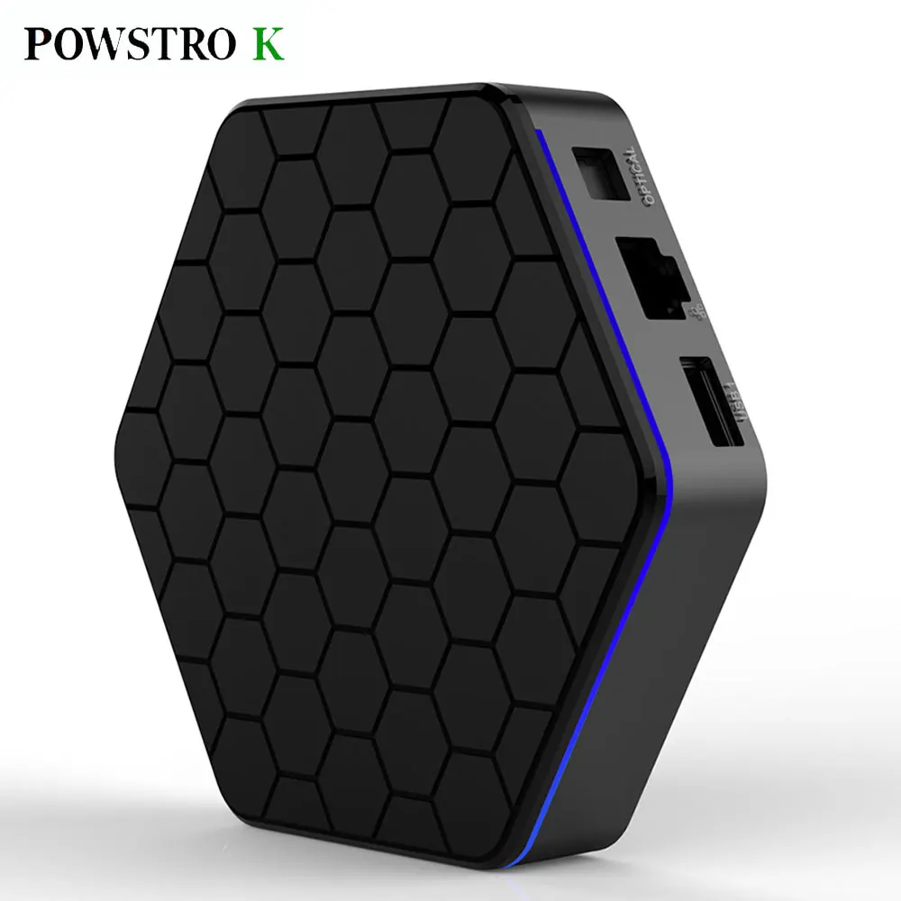 

POWSTRO K T95z Plus 2GB+16GB Amlogic TV Set Top Boxes S912 Octa-Core Cortex A53 Processor Android 6.0 Smart TV Box Bluetooth 4.0