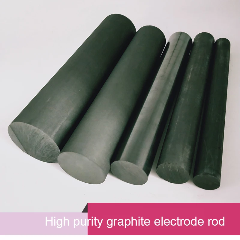 High Purity Graphite Carbon Bar Graphite Electrode High Temperature Resistant 
