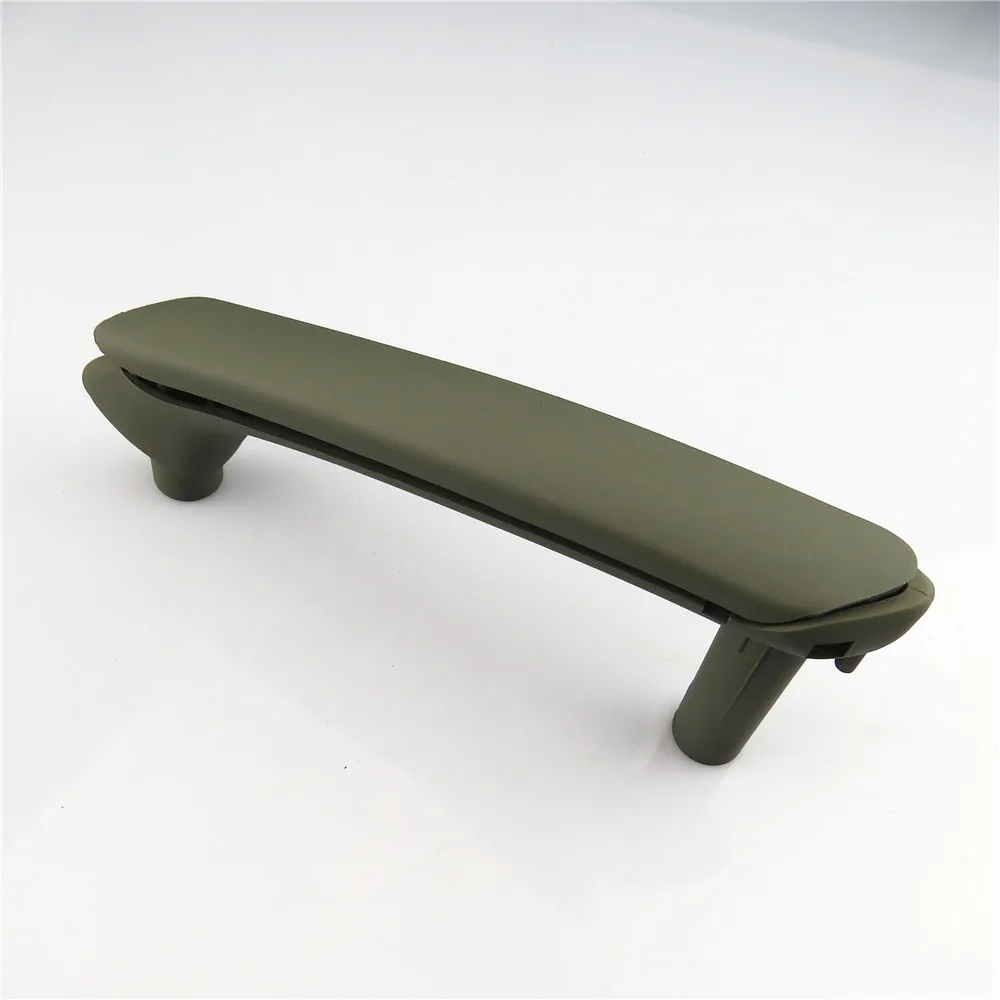 

READXT For Passat B5 1998-2005 Car Interior Gray Rear Right Door Black Pull Grab Handle With Trim Cover 3B4867372 3B4867180B