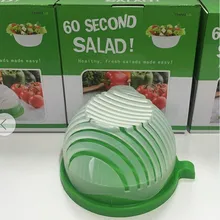 2017 New Salad Cutter Bowl,Vegetable Cutter Bowl Salad Maker Easy Make Your Salad in 60 Seconds original product