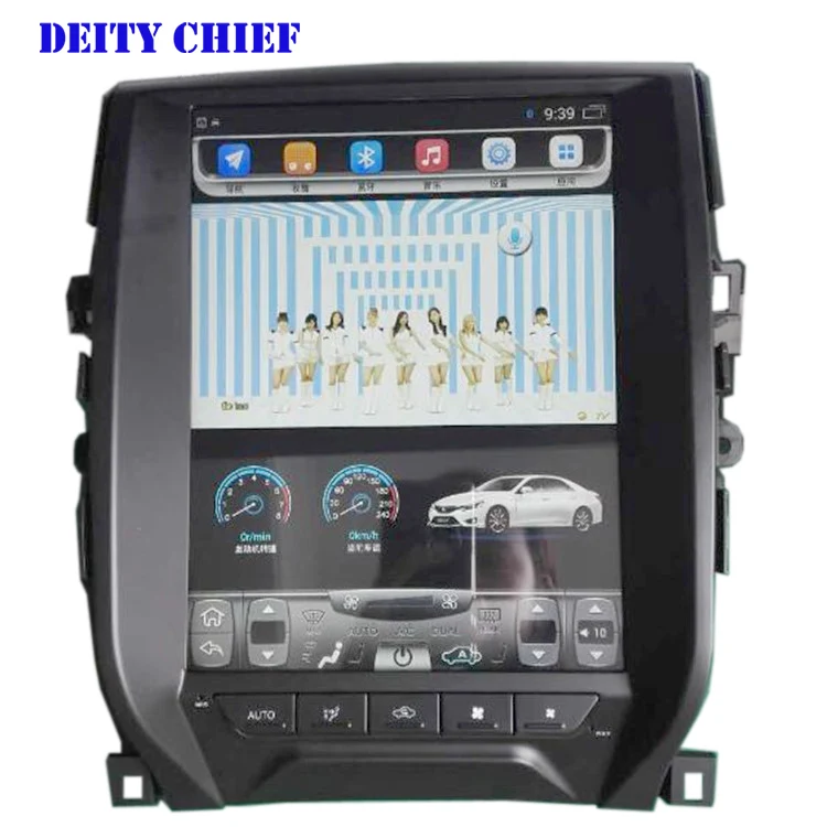 Cheap Tesla style Android  Car Radio GPS Navigation For TOYOTA REIZ 2012-2017 Car Stereo Headunit Multimedia Unit 3