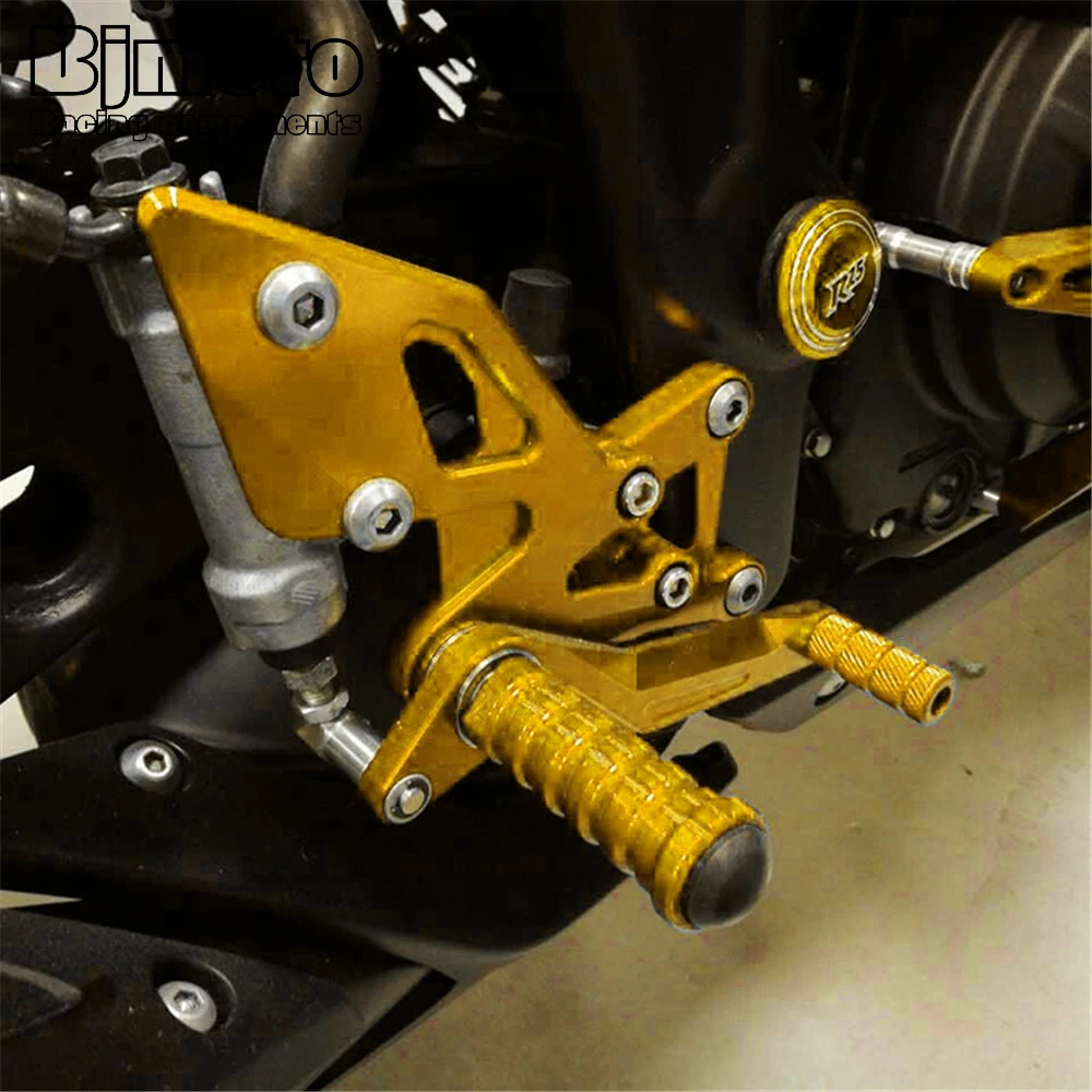 R3 R25 Мотоцикл CNC регулируемая коробка передач подножка подножки задние наборы для Yamaha YZF-R25 2013- YZF-R3- гонщик