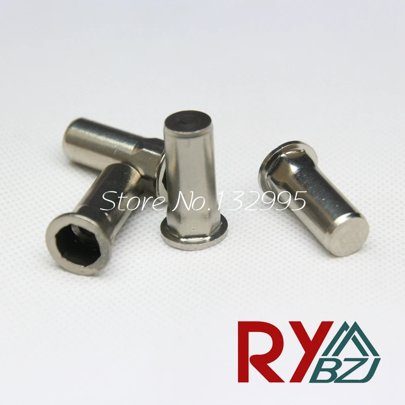 M4 M5 M6 M8 M10 Stainless Steel Flat head Hex rivet nut/ Sealed Insert
