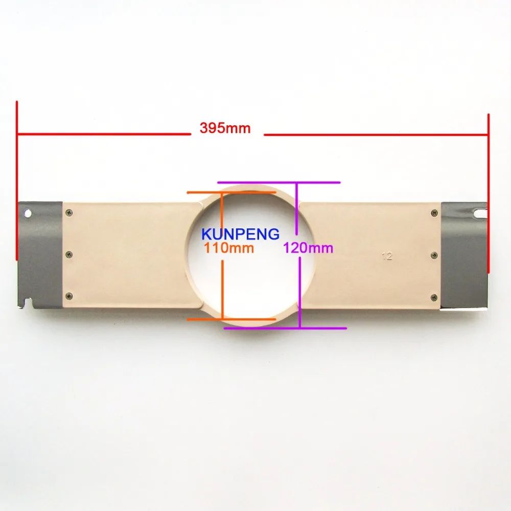 #KP395-085I-12 1 PCS Embroidery Hoop 12cm 4.7&quot 395mm Wide (15.5&quot) fit for SWF Commercial Machines | Дом и сад