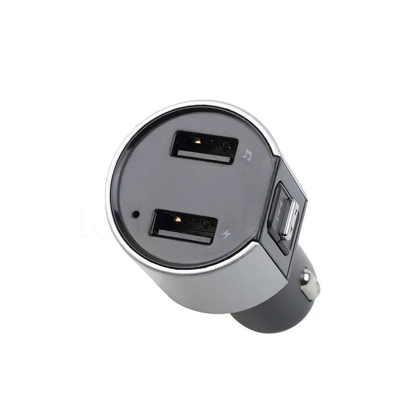 Автомобильное зарядное устройство kebidumei с ЖК дисплеем беспроводной Bluetooth FM