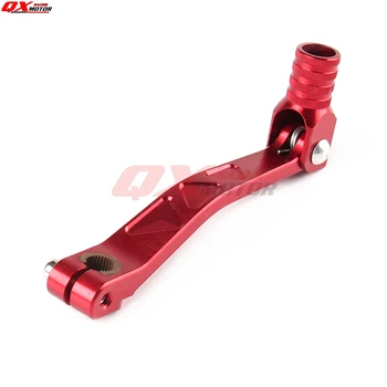 

Dirt Pit Bike CNC Aluminum Folding Gear Shift Lever RED For KAYO BSE Apollo Xmotos SSR CRF KLX 50 70 90 110 125 140 150 160 cc