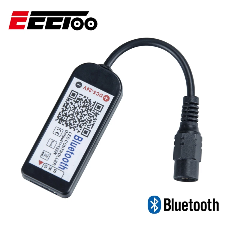

EeeToo RGB LED Control Bluetooth Wireless Controller Light DC 5V 12V 24V Remote Control For 5050 2835 3528 RGB RGBW LED Strip