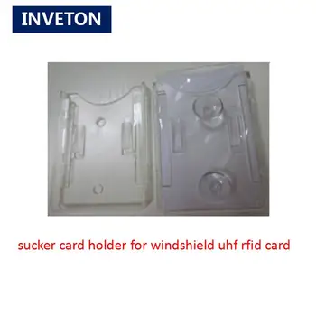 

300pcs pvc personnel UHF RFID card tag card holder suction cup passive card holder for personal attendance/vehicle management