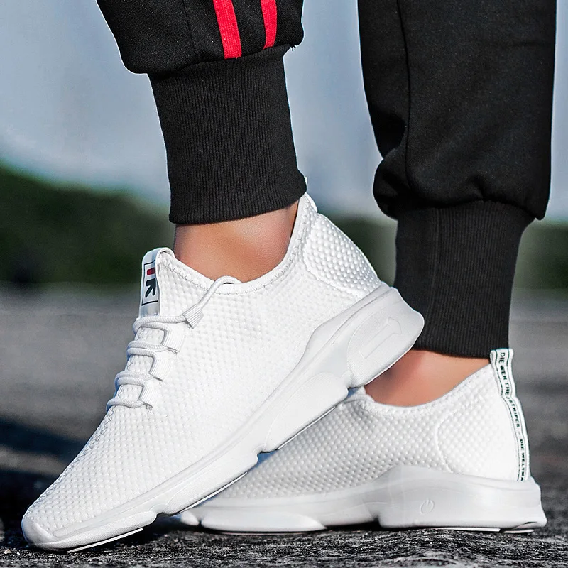 

2019 New Sport Shoes Plus Size 46 Tennis Shoes Men White Stability Brand Sneakers Men Athletic Trainers Hot Sale Footwear Cheap