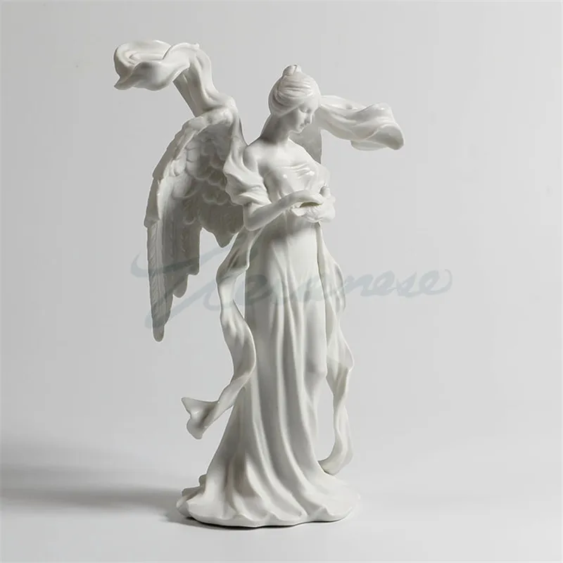 Креативная керамическая художественная Красивая статуя Арно фриш Ангел скульптура девушки персонажи Статуэтка украшение дома R1865