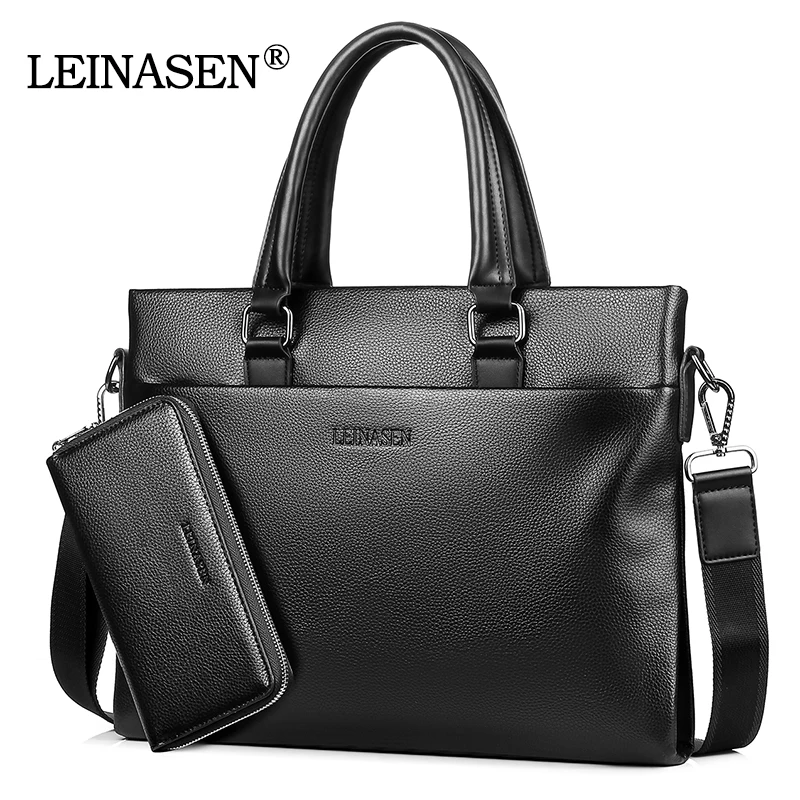 Men Casual Briefcase Business Shoulder Leather Messenger Bags Computer Laptop Handbag Men's Travel Bags handbags 2017 men casual briefcase business shoulder leather messenger bags computer laptop handbag men s travel bag handbags crazy horse