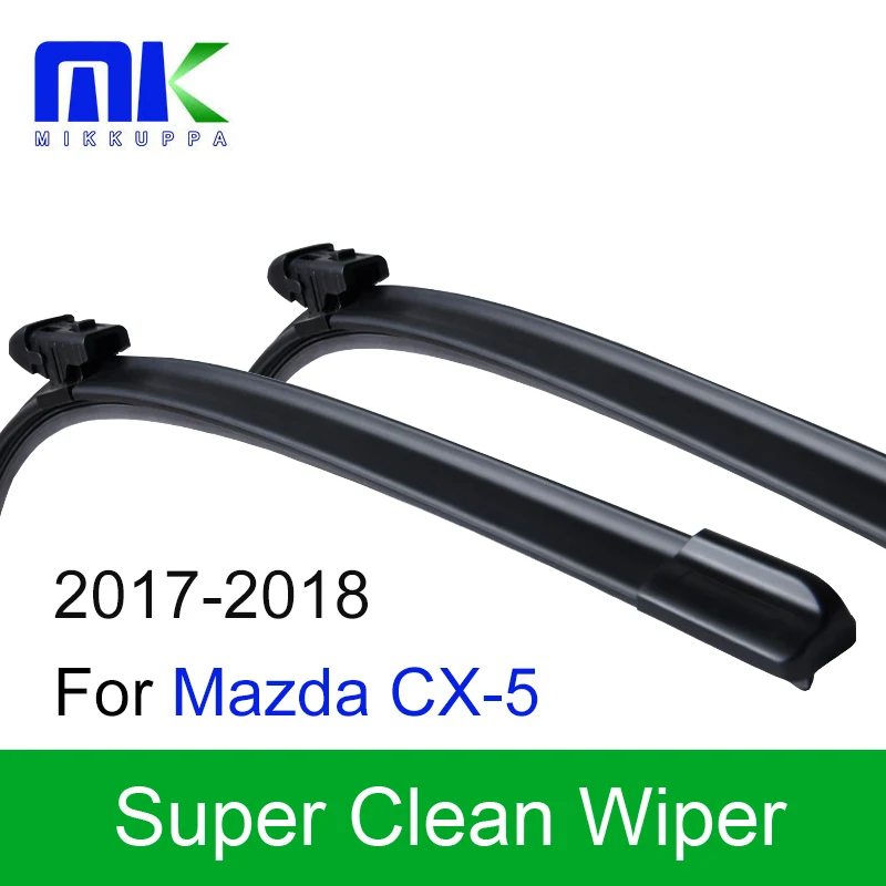 Передняя и задняя щетки стеклоочистителя Mikkuppa для Mazda CX 5 2017 2018 натуральный каучук