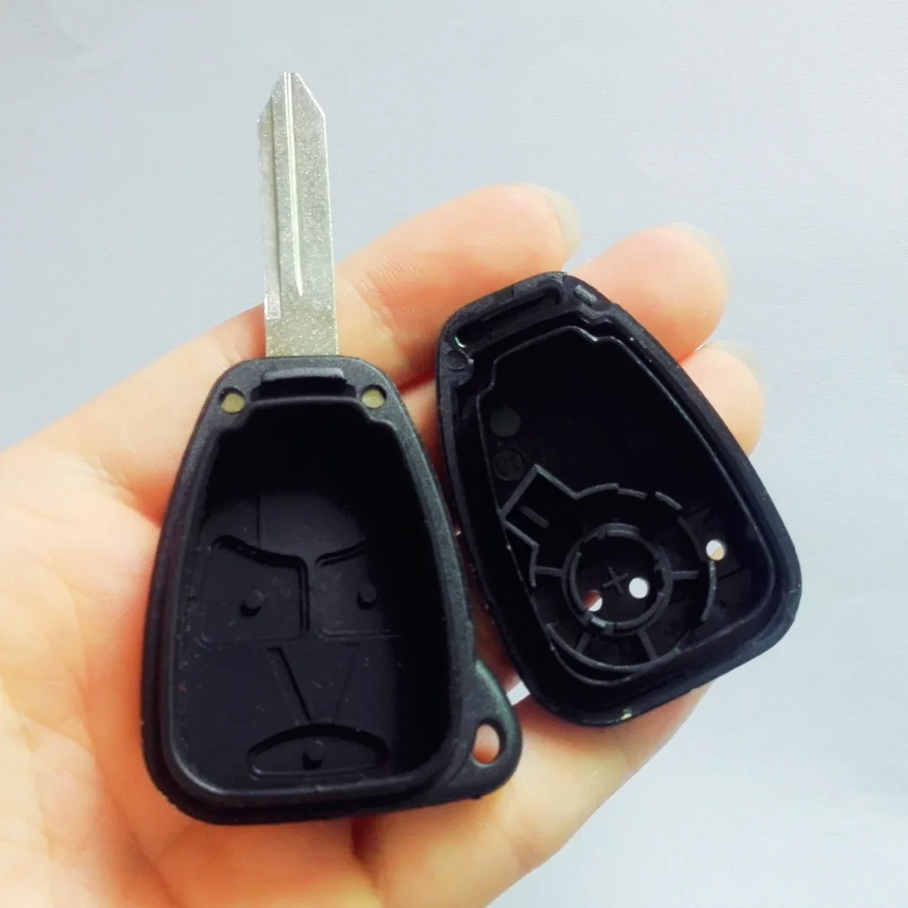 Чехол для дистанционного ключа с 3 кнопками Jeep Chrysler Liberty Pacifica Sebrring Aspen 300 Town PT Cruiser D
