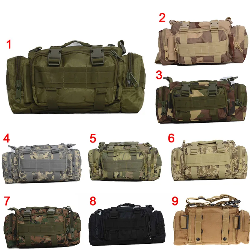 

Fashion Multifunction Men Tactical Bag Strategic Game Camouflage Waist Belt Bags For Camping Climbing Best Sale-WT