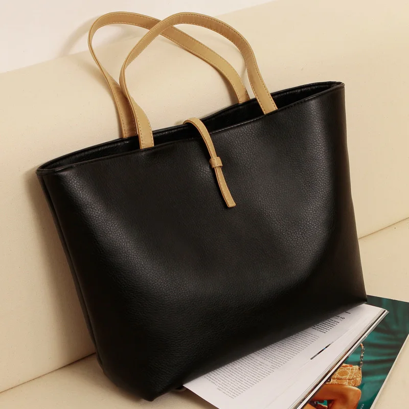 0050HOT! Free Shipping Black PU Leather Fashion Luxury Lady Ladies