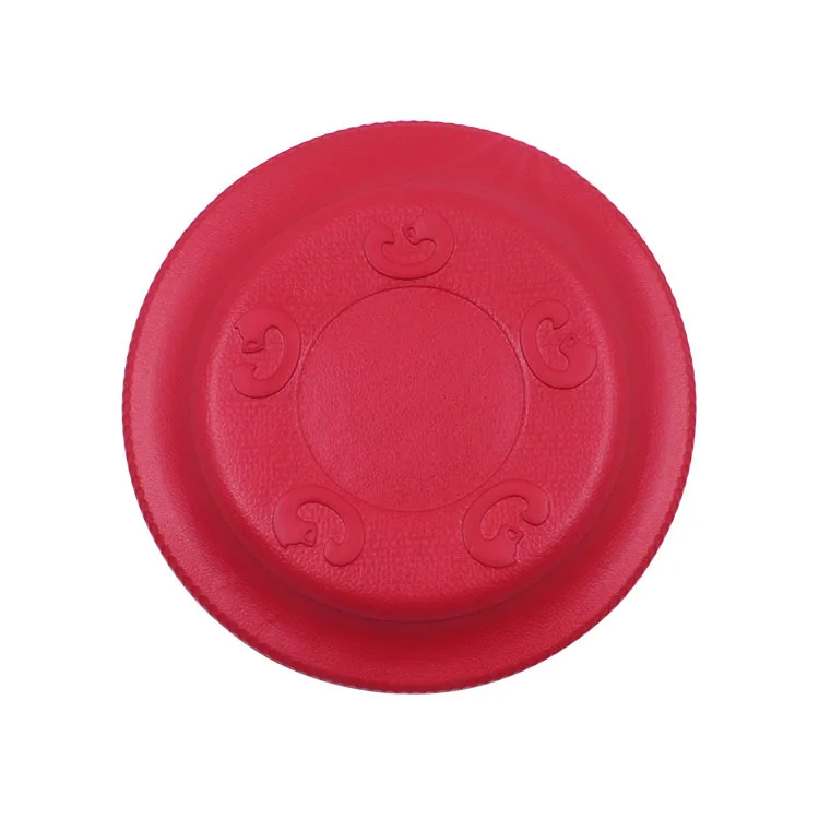 S/L EVA пены интерактивные игрушки для питомцев в форме летающей тарелки Дрессировка собак игрушки Поплавок воды Летающие Диски - Цвет: Красный