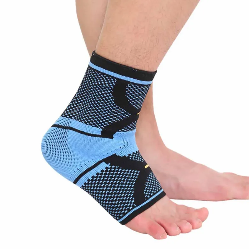 1pcs Sport Safety Ankle Support Silicone elastic Strong Ankle Bandage