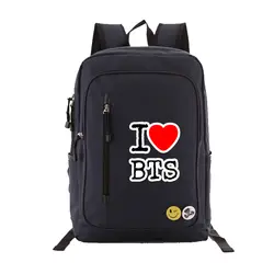 Mochila BTS Bangtan мальчики рюкзак для мальчиков и девочек средняя школа Студенческая школьная сумка через плечо