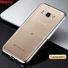 Nephy чехол для samsung Galaxy J5 J7 J 5 7 Duos J510FN J710FN сотовый Чехол для телефона Прозрачный задний Мягкий ТПУ силиконовый ультратонкий