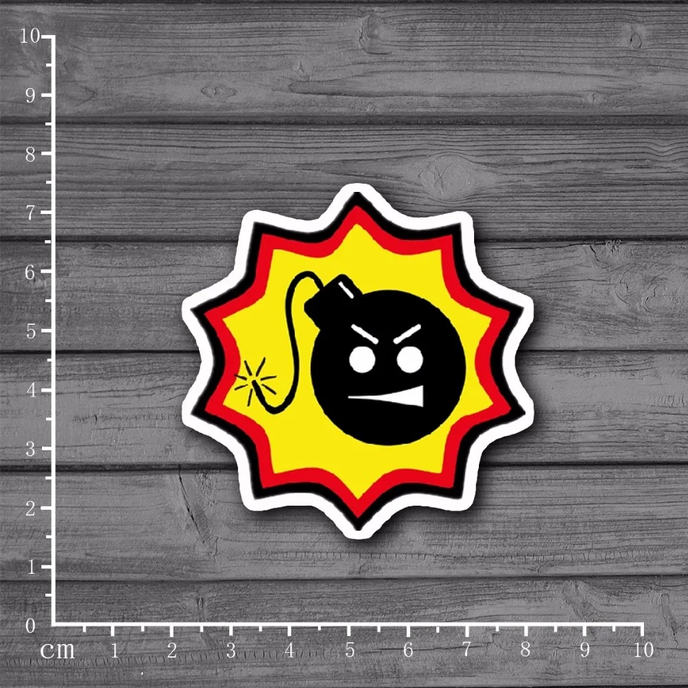 

Hot Serious Sam Bomb Scrapbooking Stationery Graffiti Sticker Decor For Ablum Scrapbookin Laptop Notebook Sticker [Single]