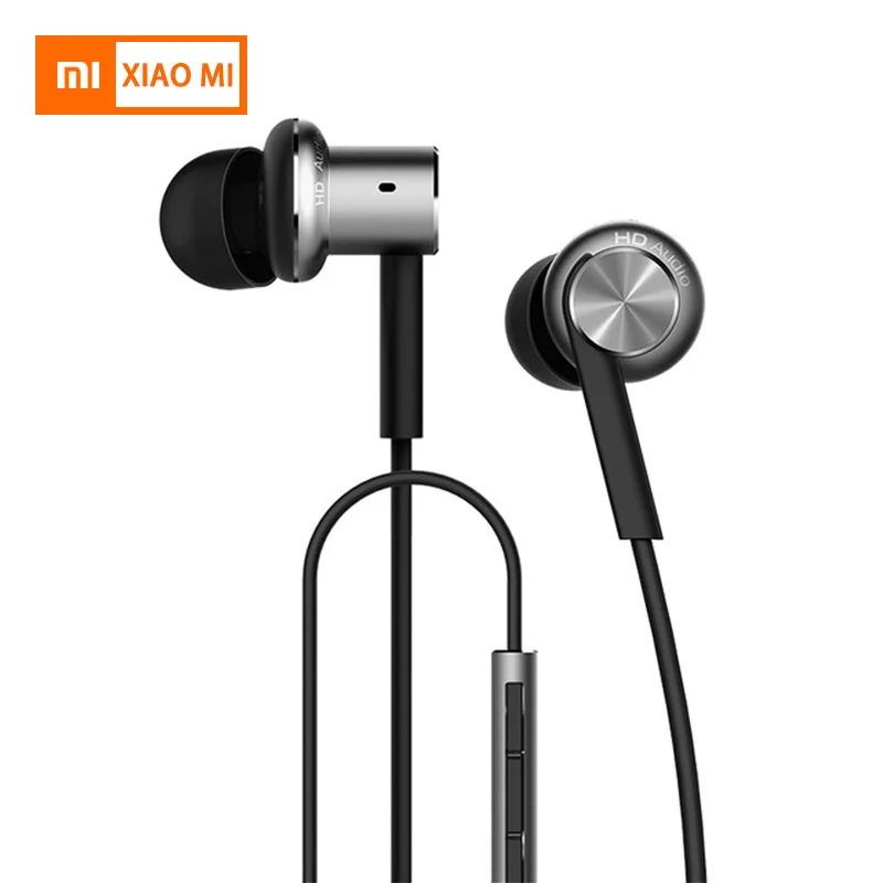 

Original Xiaomi Earphone Hybrid HD Earphones Circle Iron Wired Earset Noise Cancelling Mi In-Ear Headset for Mi6 fone de ouvido