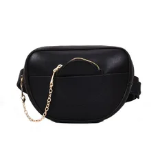 Мода Талия сумка для Для женщин Твердые Талия пакеты Роскошные поясная сумка из искусственной кожи Fanny Pack Грудь сумка мило путешествия сумка