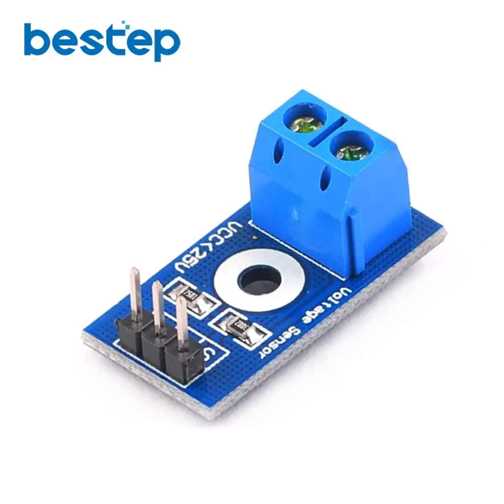 Voltage Sensor Voltage Detection Module DC 0-25V with Code Sensor Module