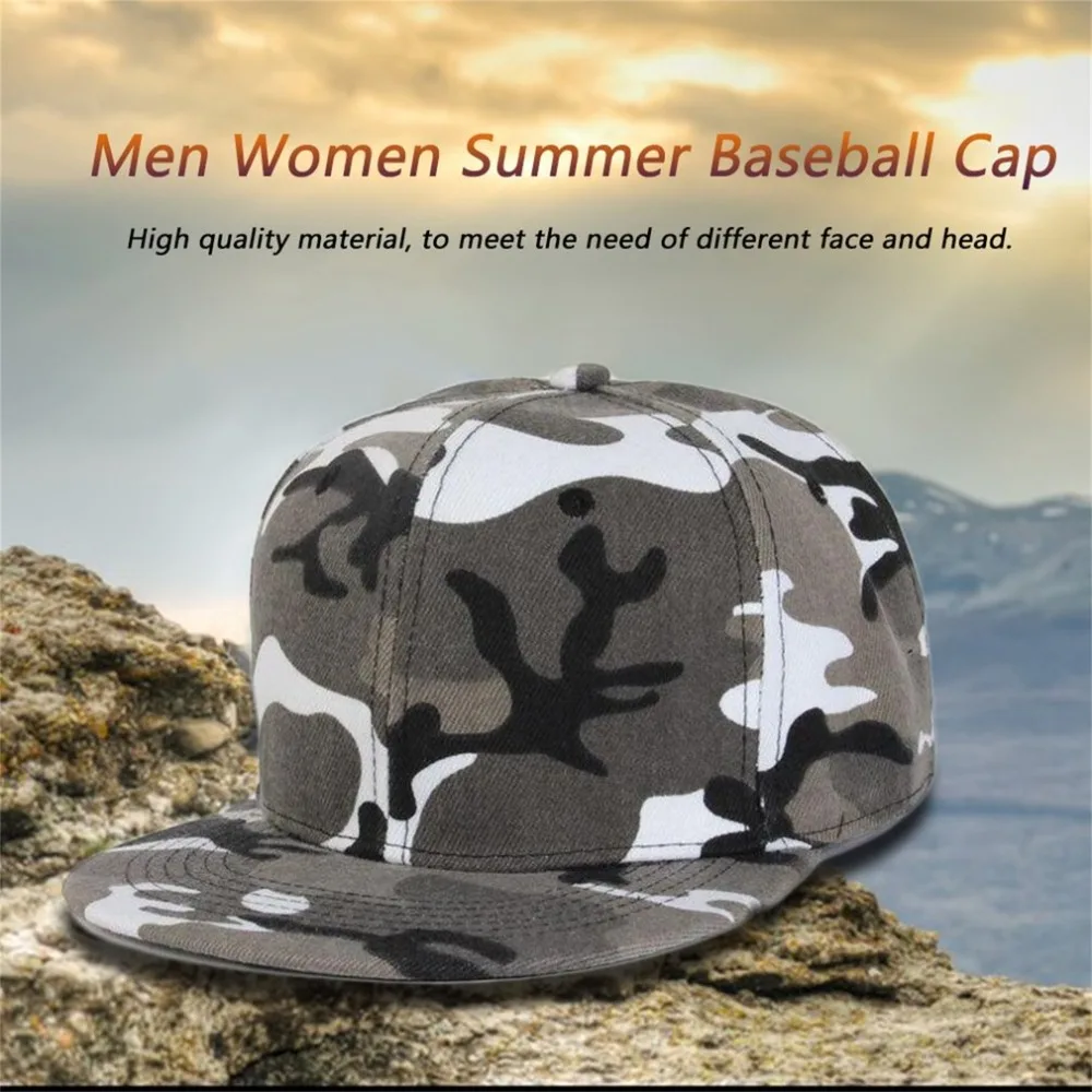 Камуфляжная бейсболка Мужская пустая плоская камуфляжная Бейсболка Военная хип-хоп папа шляпа для женщин солнцезащитные шапки Мужская кепка-бейсболка