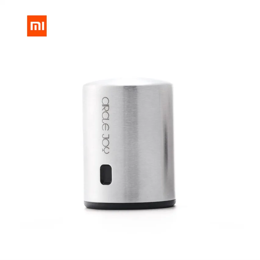 

[HOT]Xiaomi Circle Joy Round Stainless Steel Red Wine Mini Plug Wine Stopper Vacuum Efficient Preservation Memory Integration