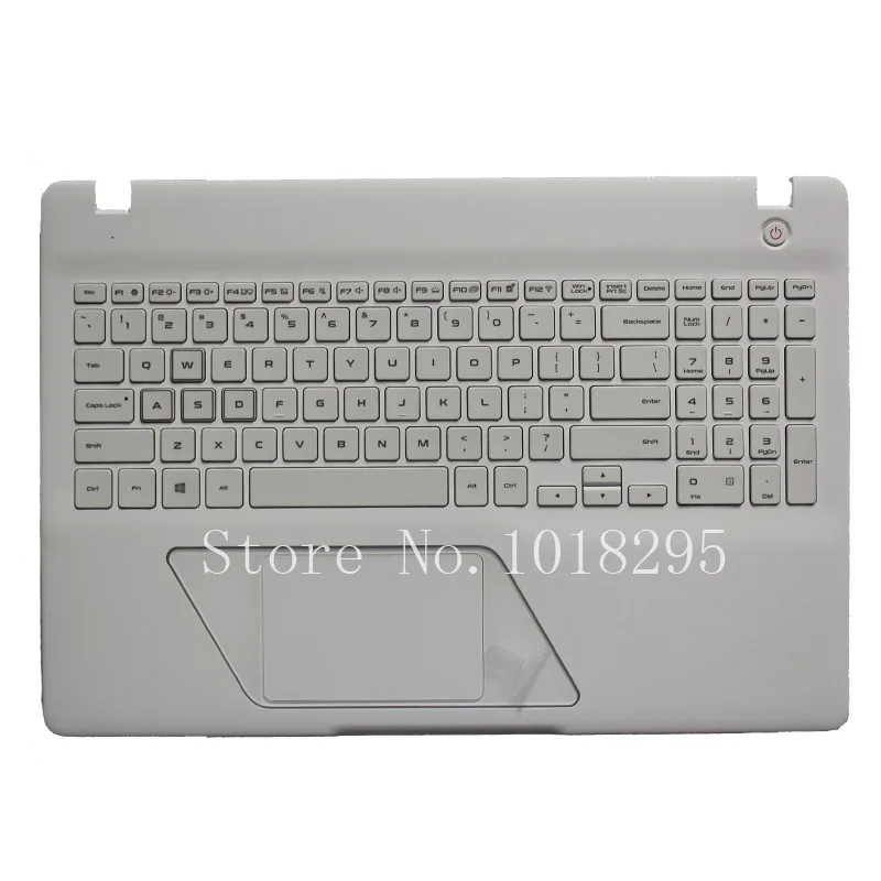 

New US Laptop Keyboard for SAMSUNG 8500GM 8500 English Keyboard Shell Palmrest Cover Backlight