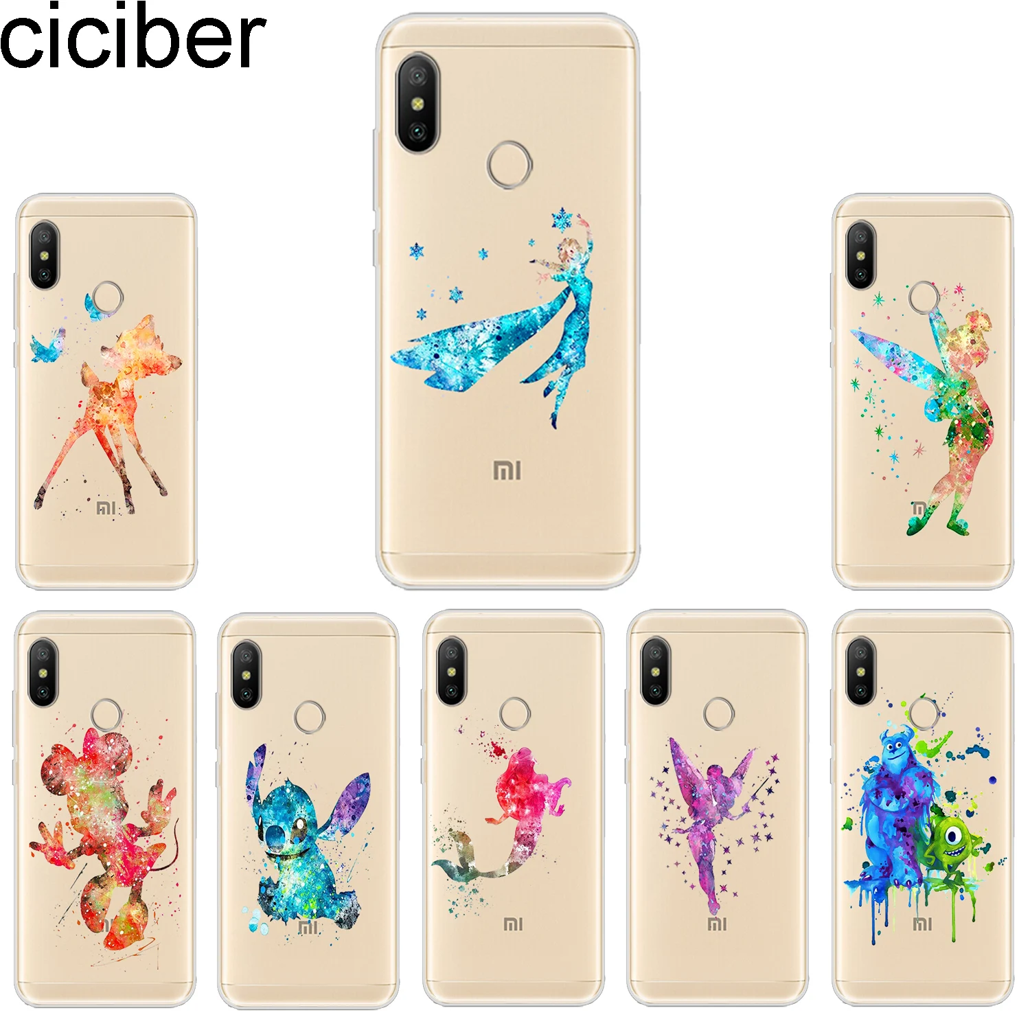 Ciciber чехол для телефона Xiaomi Redmi Note 7 6 5 5A 4 4X3 Pro Мягкий ТПУ S2 5Plus 6A 4A 3S Y1 Lite 6Pro Funda |