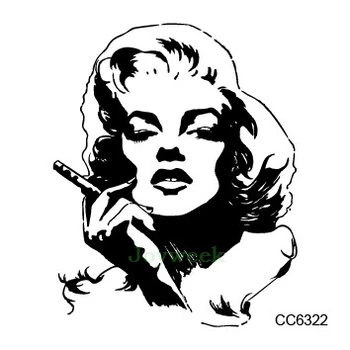

Waterproof Temporary Tattoo Sticker Marilyn Monroe Vintage Old School tatto stickers flash tatoo fake tattoos for women men girl
