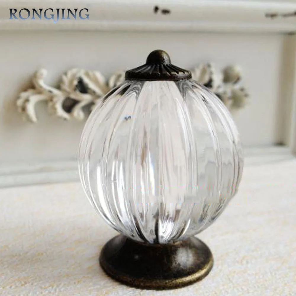 

5x Ball Clear Acrylic Kitchen Cabinet Drawer Knobs China Furniture Cupboard Dresser Handles Closet Handle Wine Cabinet Pulls
