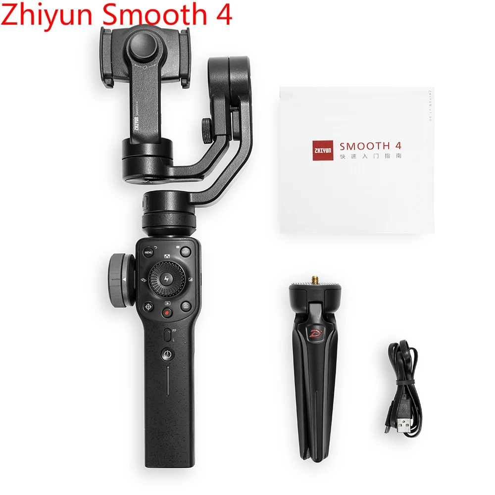 

ZHIYUN Smooth 4 Smartphone Gimbal 3-Axis Gimbal Steadicam Stabilizer for IPhone X Phone Stabilizer Zhiyun Estabilizador De Phone