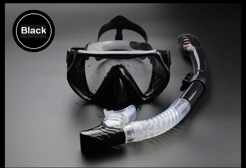 Маска для подводного дайвинга, набор для подводного плавания, тренировочная маска для подводного плавания, полностью сухая трубка, маска для подводного плавания, анти-туман, очки для плавания для взрослых